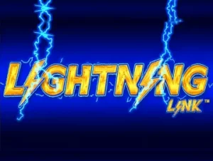 Lightning link pokie logo.