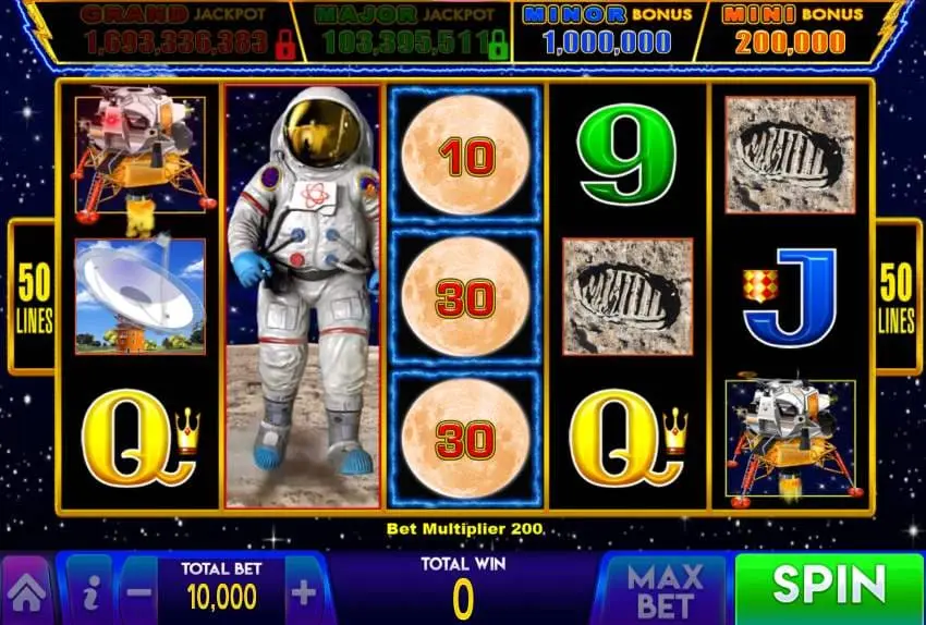 free pokies aristocrat - moon race slot