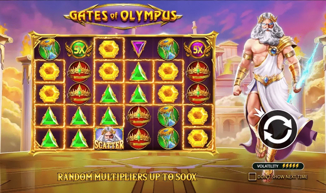 pragmatic play gates of olympus