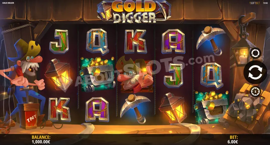 isoftbet gold digger slot