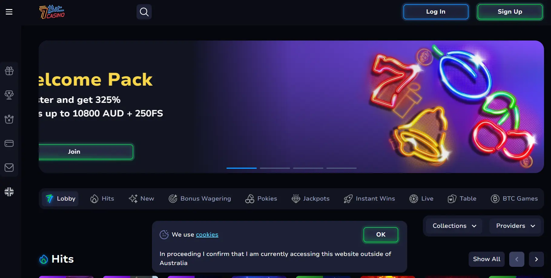 7Bit Casino sign up bonus