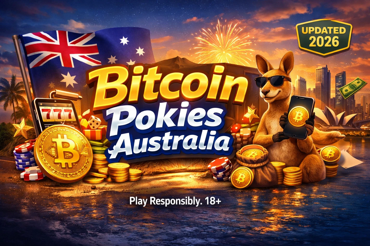 bitcoin pokies Australia
